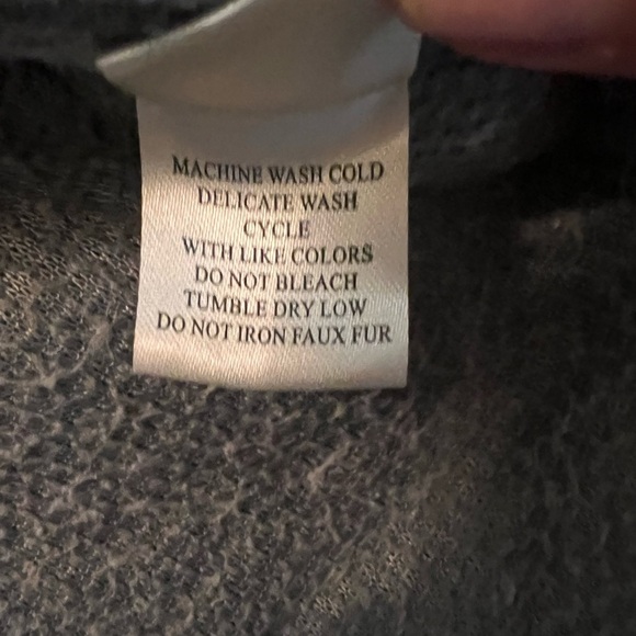 True Grit (Dylan) Frosty Tipped Stadium Pullover | Charcoal | Women’s Medium - Picture 6 of 9